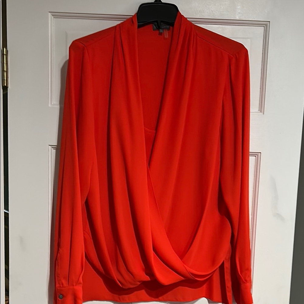 Elegant Red Women's Top